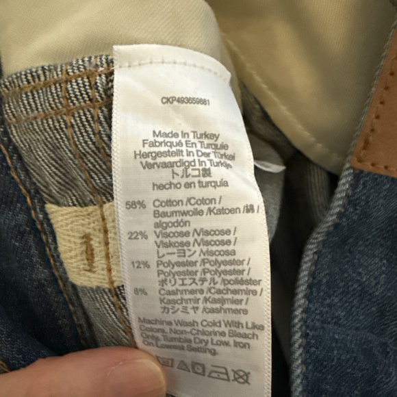 NWT Madewell Superwide-Leg Jeans: Softdrape Denim Edition in Ellsworth Wash 26 - Picture 9 of 10